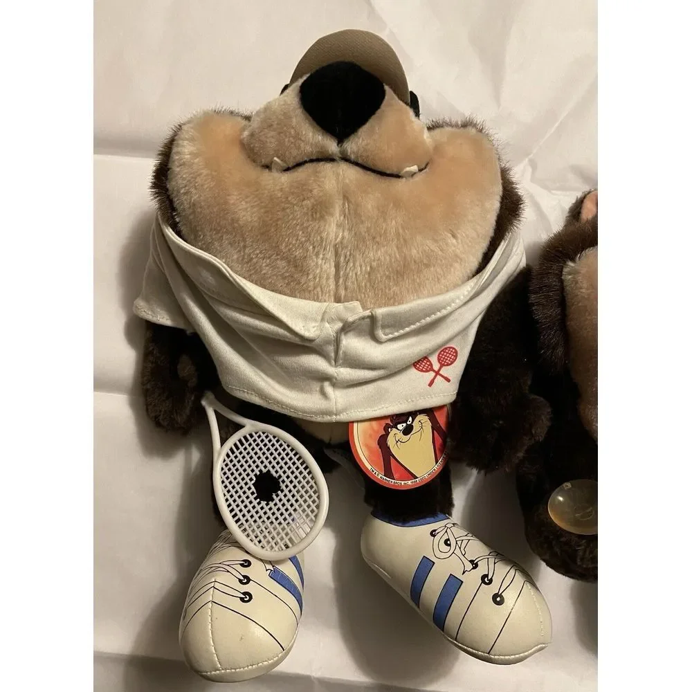 1988 And 1989 Tazmanian Devil Plush Tennis And Grippits With Tags Toy‎
